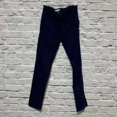 美品✨【グローバルワーク】ネイビー スラックス チノパン 【Ｓサイズ】