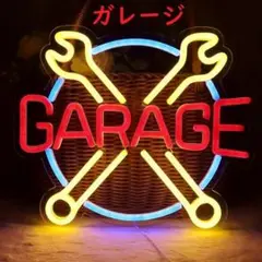 【ネオン祭り赤字換金セール】注目❕ガレージスパナ LEDネオンサイン管看板