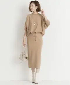 ヴィスコースストレッチニット