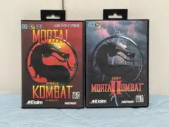メガドライブ　モータルコンバット　2本セット