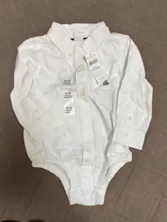 ホワイト 長袖ボディシャツ 未使用