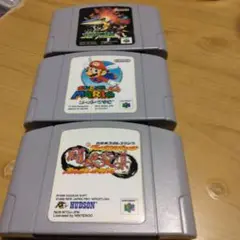 NINTENDO64 ゲームソフト 3本セット