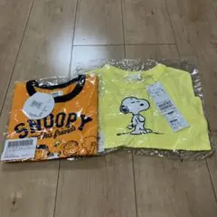 新品　タグ付き　スヌーピー Tシャツ 2枚セット サイズ100