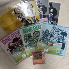 ワンピース 一番くじ クリアファイル ハンドタオル アクリルスタンド