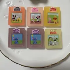 ディズニー デコパーツ 絵本風 6個セット ミッキー ミニー スティッチ バズ