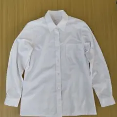 ❰美品❱ ❰形状記憶❱ ❰抗菌❱❰ホワイト長袖シャツ❱❰レディース❱１１号❰M❱