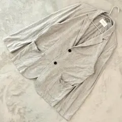 URBAN RESEARCH 天竺ソフトジャケット グレー サイズL