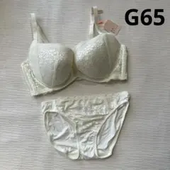 トリンプ　きゅっと寄せブラ ブラ＆ショーツセット デイジーレース　G65
