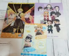 【3枚セット】鬼滅の刃 クリアファイル