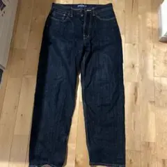 Lafayette ストレートデニム 32サイズ ダークブルー