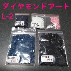 【限定1】ダイヤモンドアート／余りビーズ／5色／No.L-2