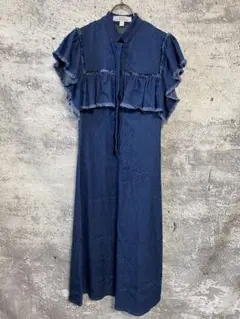 クセニア シュナイダー　ソフトタッチデニムワンピース
