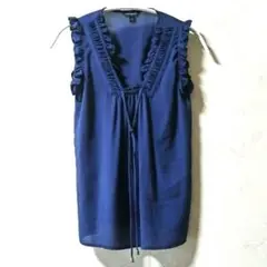 BANANA REPUBLIC フリルノースリーブブラウス SIZE XS
