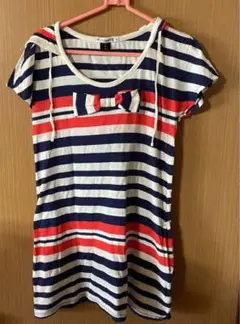 UNIQLO×zechia フード付き ロングTシャツ