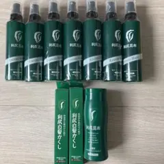 利尻昆布 フィットスプレー 白髪かくし ヘアカラートリートメント セット