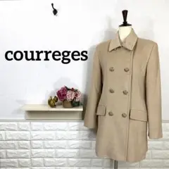 クレージュ★ courreges ロングコート エレガンス 上質 アンゴラ 高級