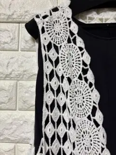 【美品】レースのジレ