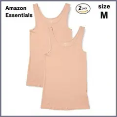 新品✨ Amazon Essentials タンクトップ 2枚組 レディース M