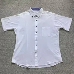 新品イオントップバリュー半袖ボタンダウンYシャツ