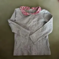 ２歳サイズ　baby GAP グレー トップス　カットソー90〜95サイズ　秋冬