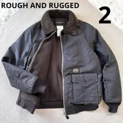 ★ ROUGH AND RUGGED SANDS MA-1 サイズ2 ラフアンドラゲッド ダブルス | ROUGH AND RUGGED DOUBLES - TWO