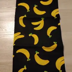 バナナ柄 綿生地