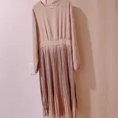 [美品]GRL ロングワンピース　ベージュ