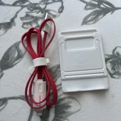 JAL 充電ケーブル Lightning レッド