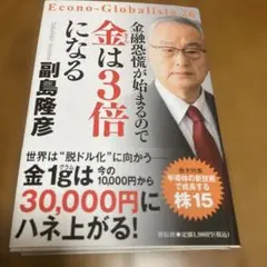 金は3倍になる 副島隆彦