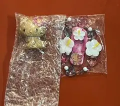 チャーミーキティ　トコナツバケーション　マスコット　ストラップ　サンリオ　日焼け
