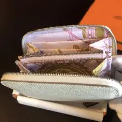 エルメス シルクインコンパクト クレ モーブペール 新品未使用
