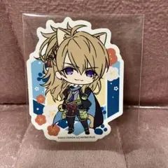 刀猫男士 小竜景光 ステッカー 1枚 刀剣乱舞