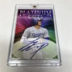 大谷翔平 プリントサイン入りカード 1000枚限定 ドジャース