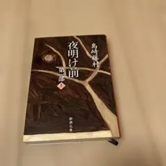 夜明け前 全4巻セット