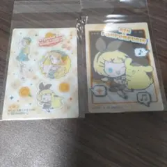 【新品未使用】プロセカ 鏡音リン ピアプロ サンリオ ファミマ クリアカード