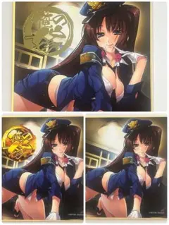 【箔押し、レア結菜】ミニ色紙俺の嫁BOX３枚組