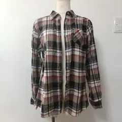 チェック柄 Mサイズ 長袖シャツ