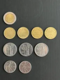 イタリアリラ　100リラ硬貨　まとめ300枚　リクエスト品専用品 100リラ硬貨|イタリア|コレクターズショップトモリンズ24