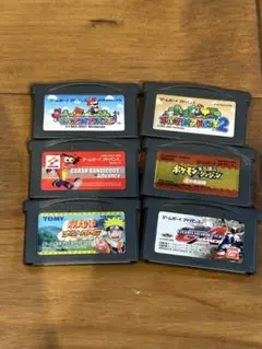 ゲームボーイ　アドバンス　ソフト　6枚　まとめ
