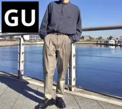 GU イージータックテーパードパンツ S ユニクロ