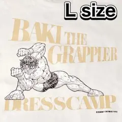 新品未使用＊ 刃牙 dress camp Tシャツ バキ アニメTシャツ L