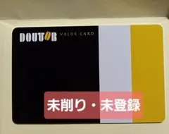 DOUTOR ブラックカード ドトール バリューブラックカード - メルカリ