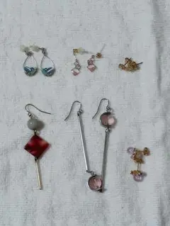 ピアス 6点セット