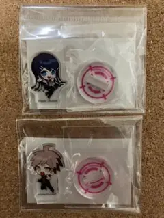 ダンガンロンパ 上倉エク オンラインくじ ミニアクリルスタンド 苗木 舞園