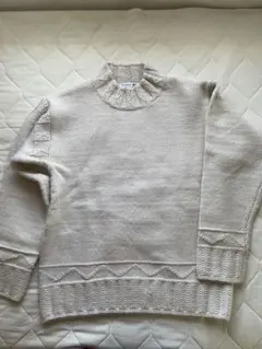 ほぼ未着用UNIQLO WANDERSON ベージュ ニット M