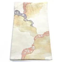 A9419 ●高級 正絹 唐織 六通 袋帯