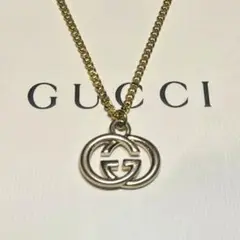 GUCCI GGロゴ ゴールドネックレス ゴールド グッチ