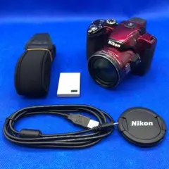 【42倍ズーム】 NIKON COOLPIX P510 レッド