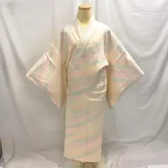 【2069】着物 襦袢 ピンク×黄×紫 単品販売♪