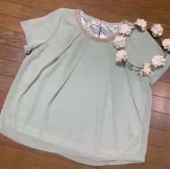 【新品未使用】Rondeur ロンドゥール / トップス 38 M シフォン